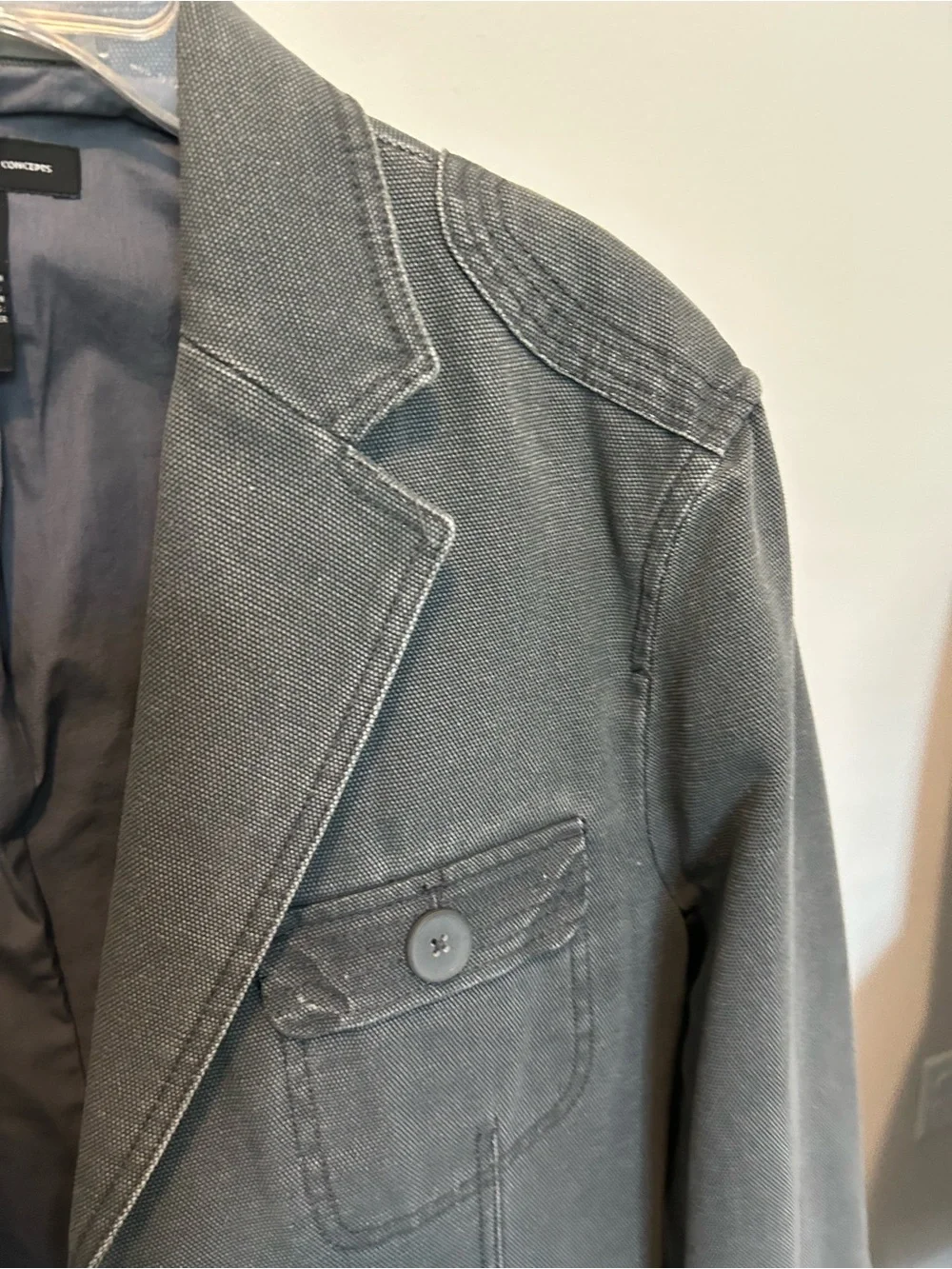 Men’s INC International Concepts Charcoal Casual Blazer
